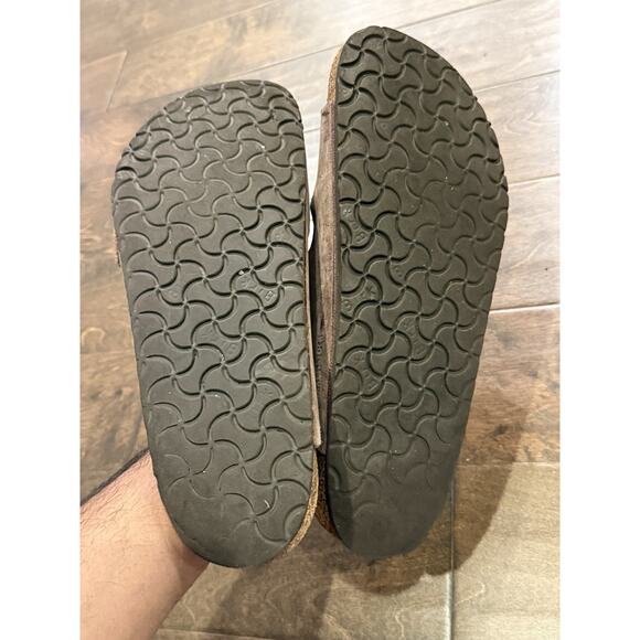 Birkenstock Arizona Mens Brown Habana Sandals Size 46 - Picture 8 of 11